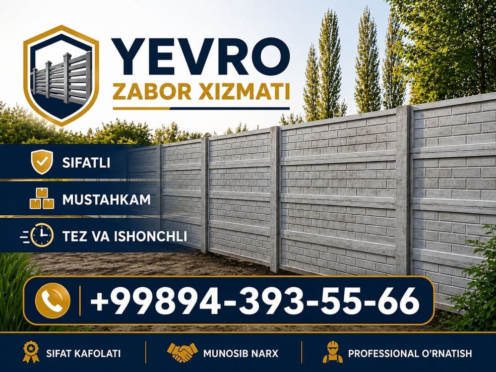 Yevro zabor Fargʻona — 1