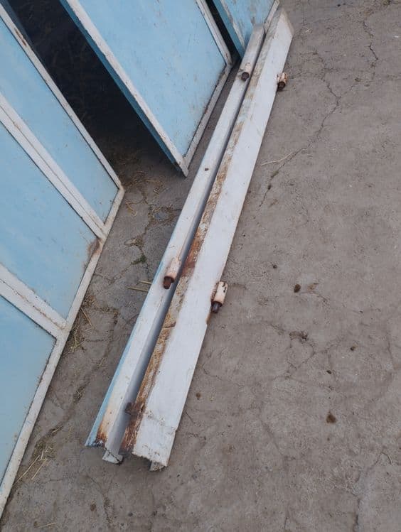 Ворота б у в комплекте — 9