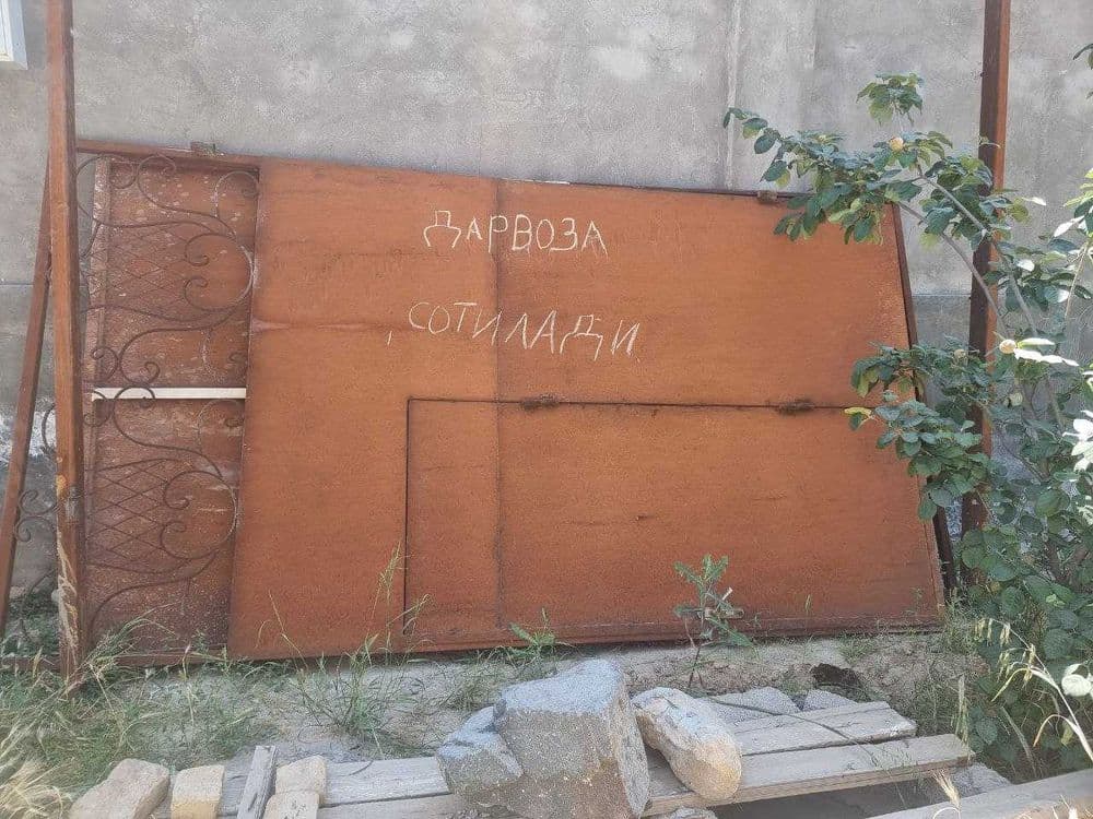 Продаются металлические ворота под покраску 4х4м — 4