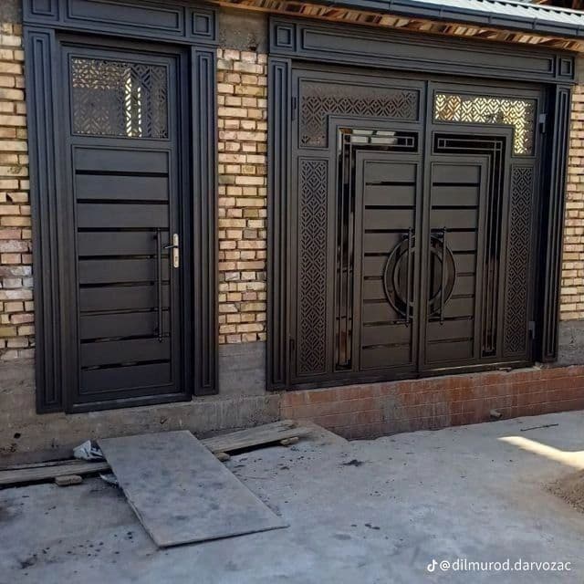 Sifatli temir darvozalar — 8