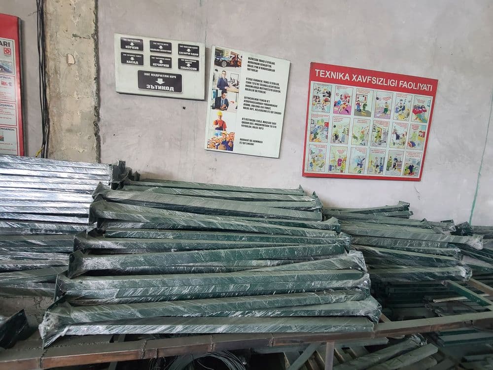 Еврозабор крипления стойки аксессуары euro zabor stoykalar aksesuarlar — 4