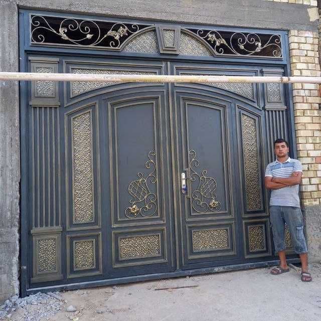 Металлические Железные Ворота, Temir darvoza, Темир дарвоза Навес — 7