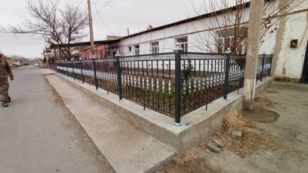 Темир даруаза есик решотка огрождение лестница перила заказбен ислейми — 2