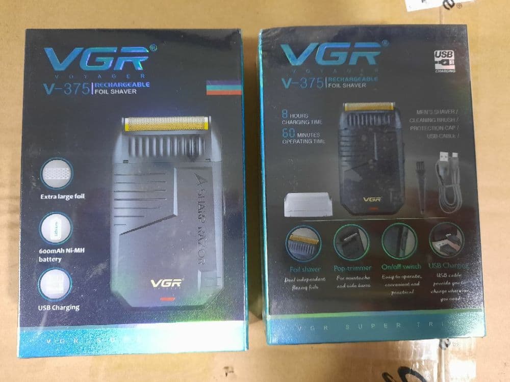 БЕПУЛ Доставка,Бритва для мужчин электрическая VGR V375 шейвер триммер — 3