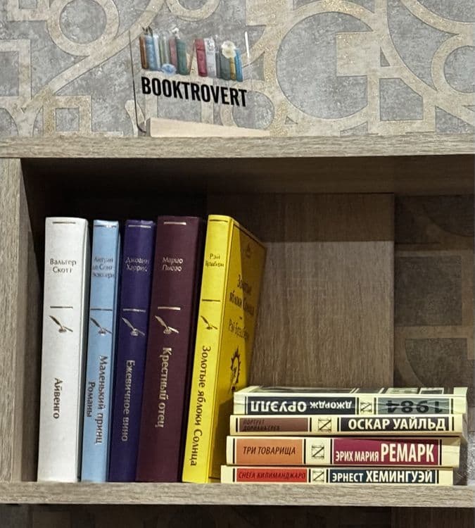 Акриловый стенд BOOKTROVERT — 2