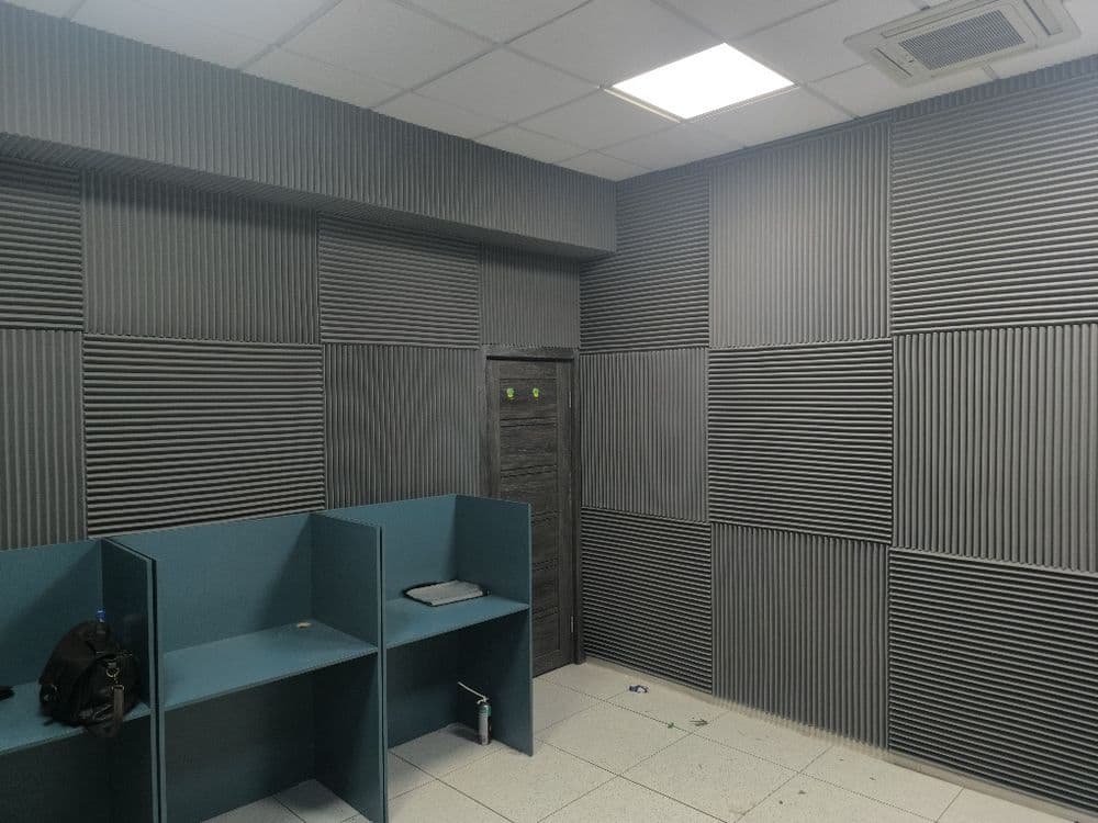 Акустические панели эхо ловушки студия колл центр — 6