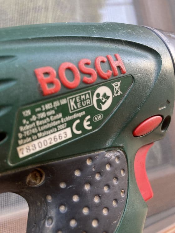 Шруповёрт BOSCH PSR 12 — 2