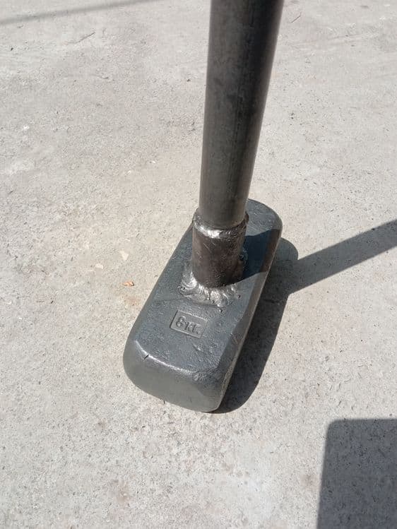 Кувалда балон ургани 8 кг темри турбаси билан 10 килола атирофи чикади — 2