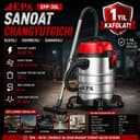 plisos Sanoat Changyutgichi (30L) epa EPP-30L  Промышленный пылесос