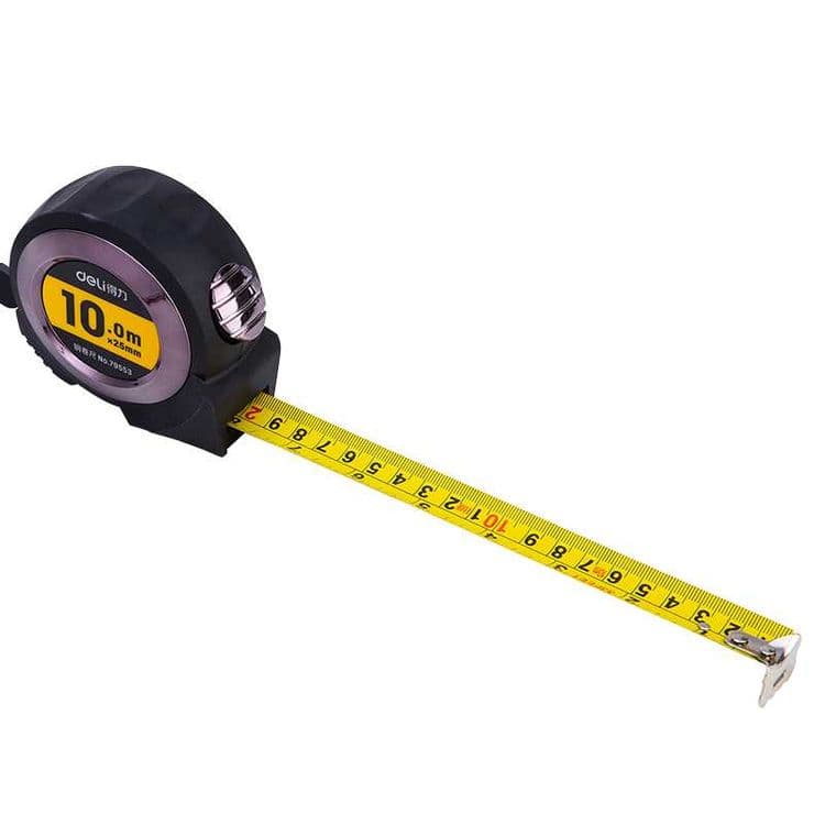 Рулетка измерительная 10м*19мм, Deli 79553 — 4
