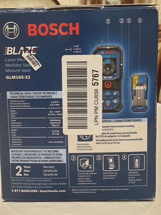 Orginal Bosch Glm 50-22  lazerni metr — 2