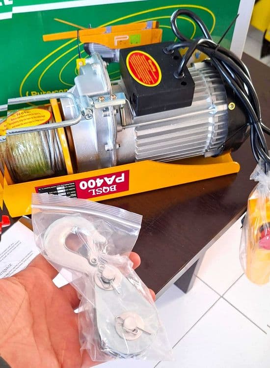 Лебедка таль тельфер SVOY PA400 400кг акция выгодная цена — 4