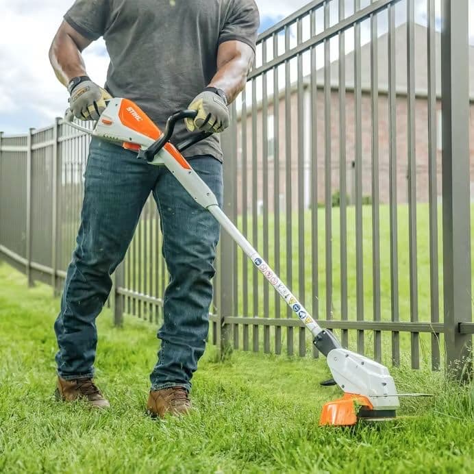Аккумуляторный триммер STIHL FSA 45 original (мотокоса штиль штел) — 2