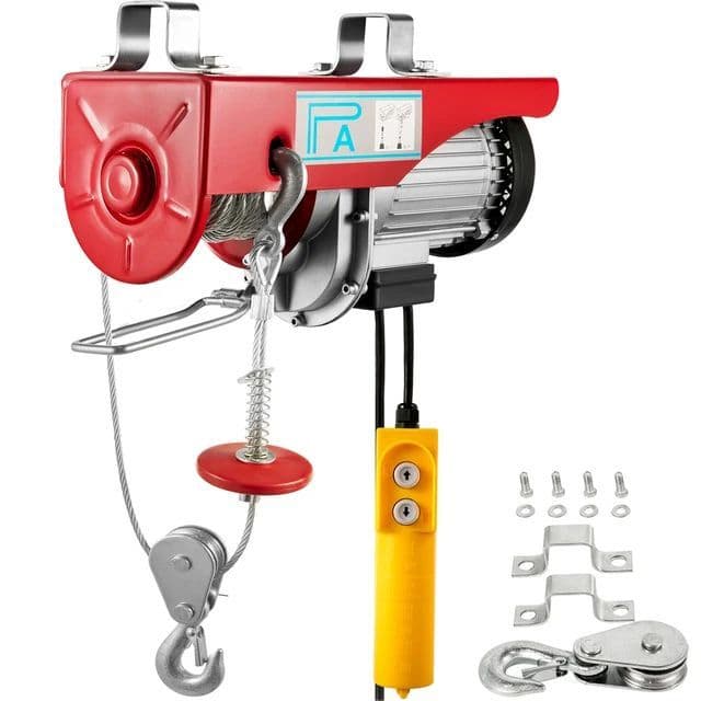 Электрическая лебедка тельфер 220V 300кг 600кг 800кг 1000кг 1200кг — 3