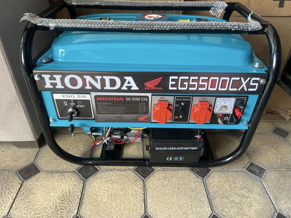 Продам бензиновый генератор HONDA EG5500 CXS — 1