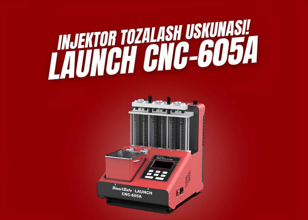 Стенд для тестирования инжектора CNC-605 | GDI | Launch 605 | Injektor — 1