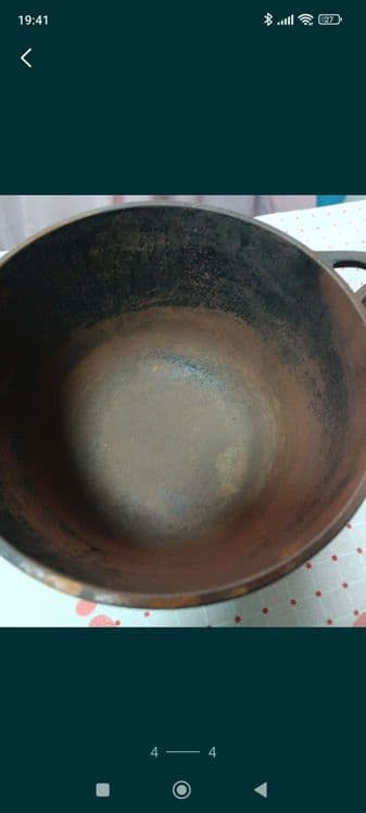 Котелок чугунный Россия для кухни, Чиланзар 26. — 4