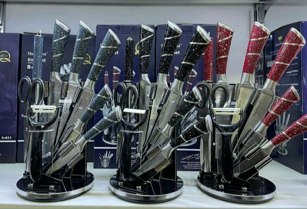 Профессиональный набор кухонных ножей SAMI оргинал доставка безплатная — 1