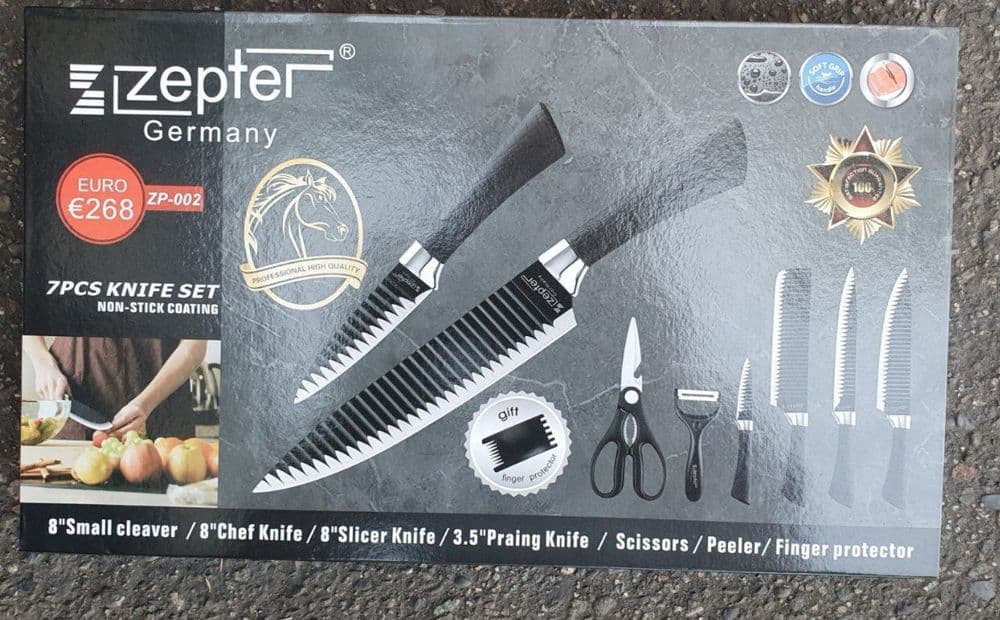 Zipter pichoq nabor — 4