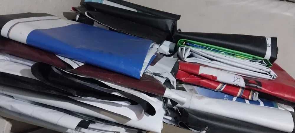 Баннер Брезент Тент Тарпаулин Плотные морозостойкие Отличное состояние — 1