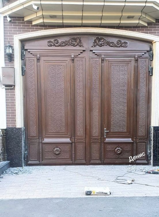 Ворота решетки двери навес перила приямки мангал барбекю козырек — 1