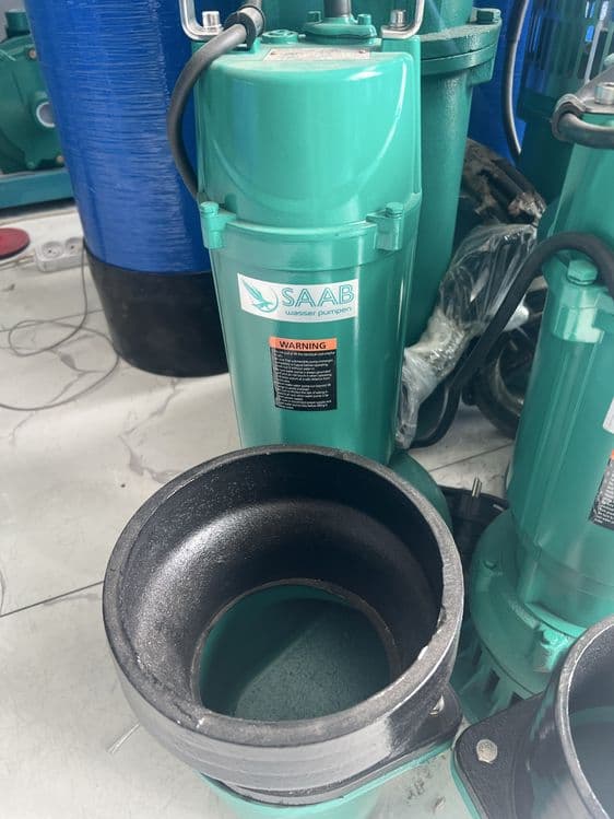 Погружной дренажный глубинка насос SAAB qdx 150 lik 200 mm — 8
