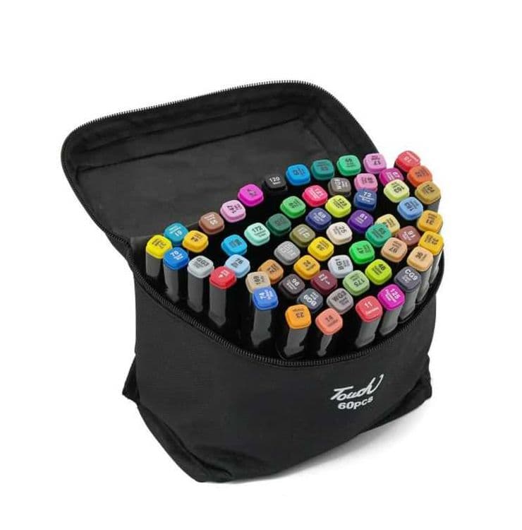 Спиртные Скетч-Маркеры "TOUCH COOL" 150.000 сум 60 шт — 1