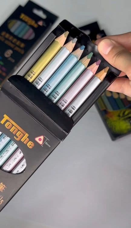 Набор карандашей Metallic 6шт. — 5