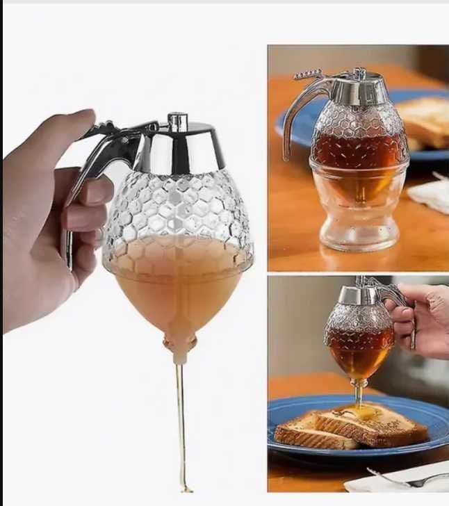 Бутылка диспенсер для меда Honey Dispenser pos52 — 6
