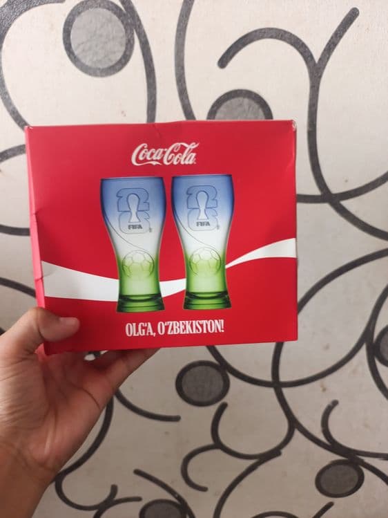 Коллекционные стаканы Coca-Cola FIFA World Cup 2026 (набор 2 шт.) — 1