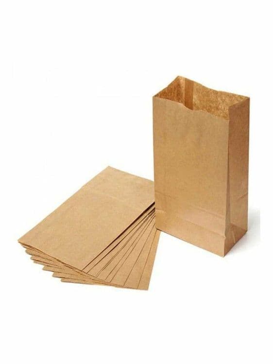 Крафт Пакет Kraft qog‘oz paket Gumma Somsa Ko‘mir uchun ideal yechim — 1