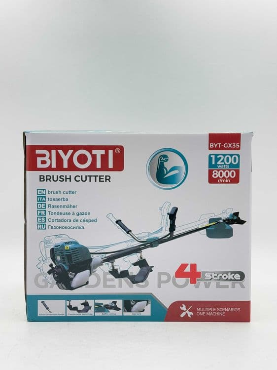 Газонокосилка Бензиновый триммер 4-тактный BIYOTI BYT-GX35 ОПТОМ! — 7