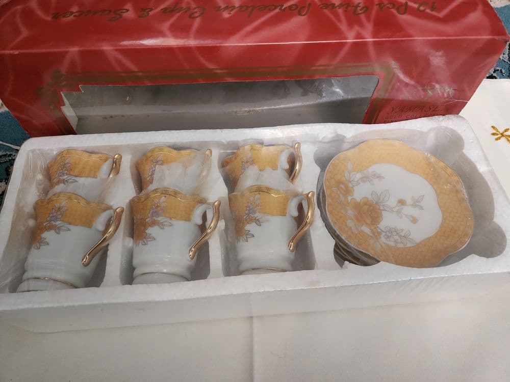 Мини набор чашечек с тарелочками — 2