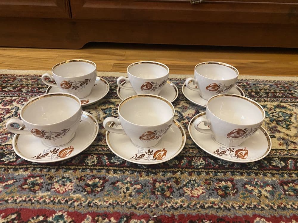 Рижский Фарфор Кофейные пары — 6