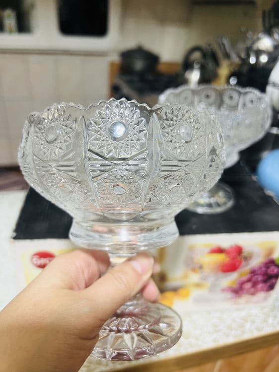 Срочно продам стеклянные креманки, можно положить сухие фрукты — 2