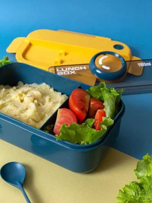 Lunch Box с ложкой и вилкой для школьников – ПОДАРКА — 8
