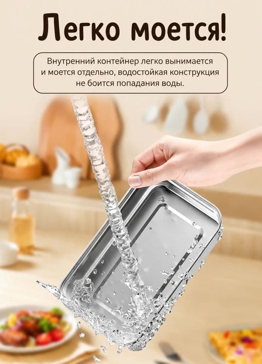 Ланчбокс с подогревом (аккумуляторный) — 3