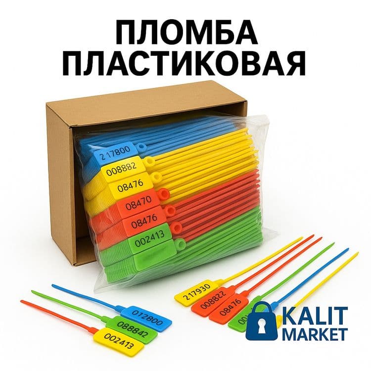 Одноразовые контрольные пломбы для склада и транспорта — 1