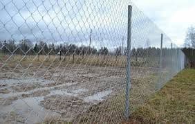 Yashil setka stadion va bog'lar uchun ograjdeniya stal va otsinkovka — 4