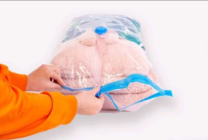 Вакуумный пакет-мешок для хранения вещей и одежды 80x130 см DU12C — 8