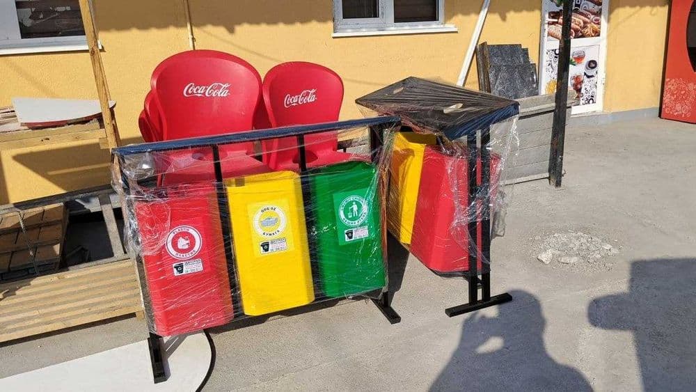 Уличный мусорный урна х3 Узимз ишлаб чикарамиза арзон доставка бор — 7