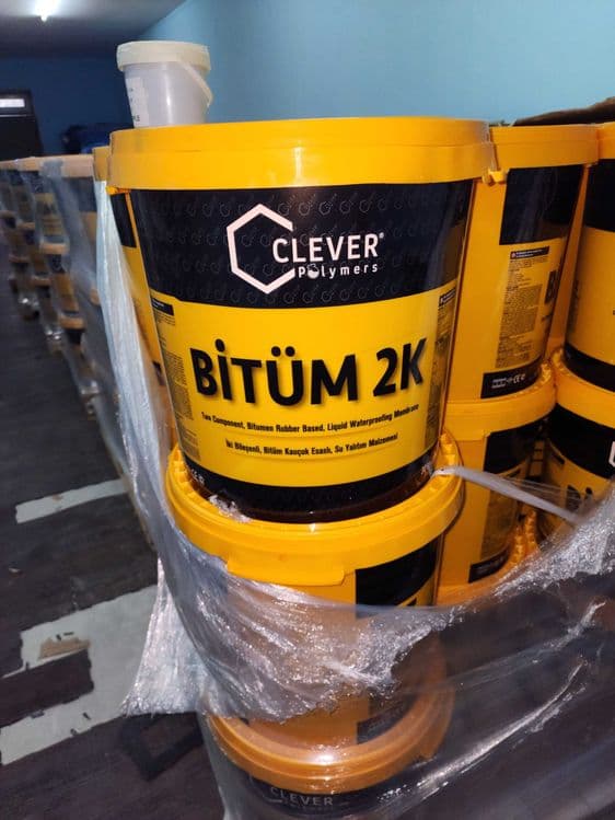 BITUM 2K жидкая гидроизоляция битумно-резиновой 30 кг упаковка — 1