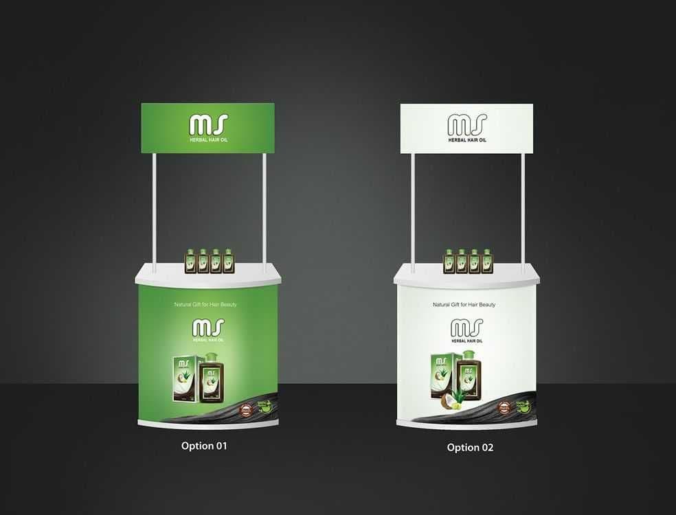 X-Banner Rollup Popup Stand Brandwall Presswall Promo Stand Доставка — 1
