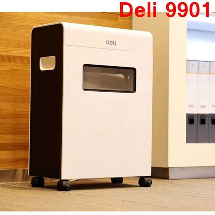 Уничтожитель для бумаги (Шредер) Deli 9901 12кг 23л Скидки !!! — 8
