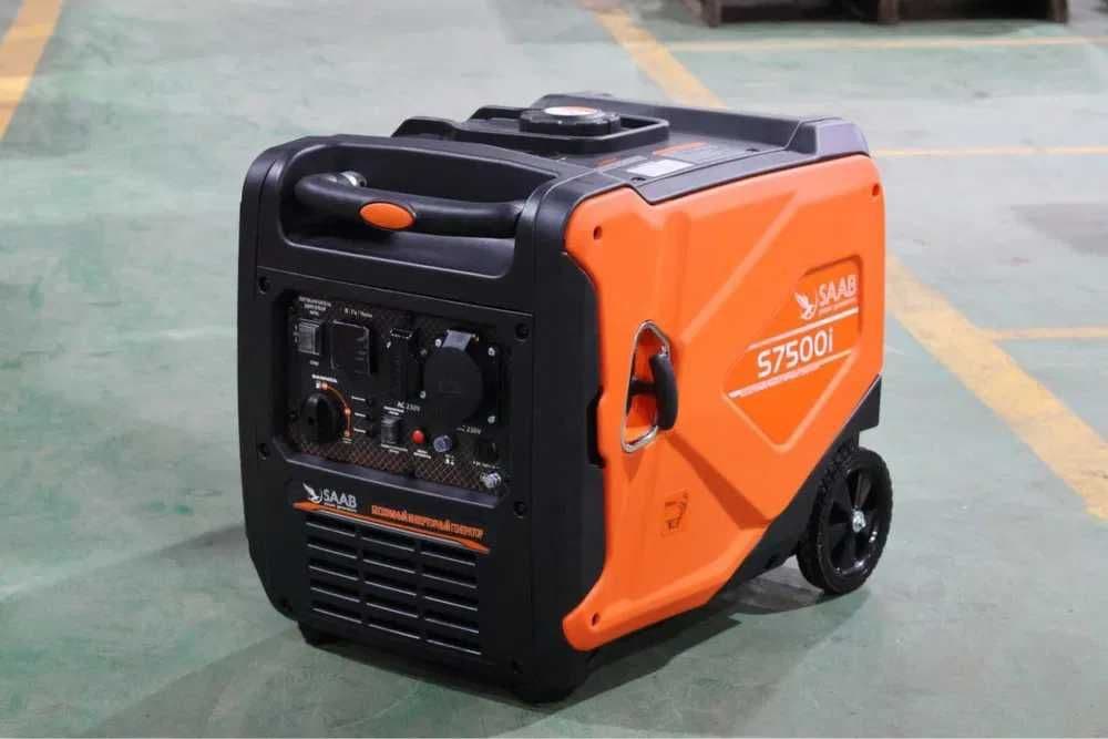 Генератор инвертор движок бесшумный generator kemage saab 5.5kw optom — 1
