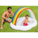 INTEX детский надувной бассейн 142×119 basseyn bolalar baseyni
