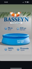 Naduvnoy basseynla arzon narxlada dastafka tekin