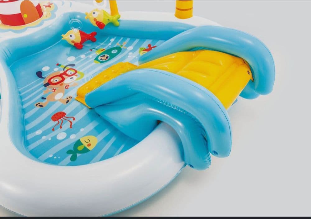 INTEX детский надувной бассейн 218×188 basseyn bolalar baseyni — 6