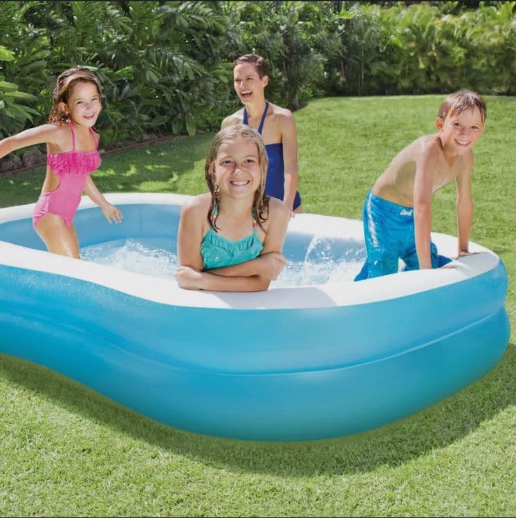 INTEX детский надувной бассейн 203×152 basseyn bolalar baseyni — 2