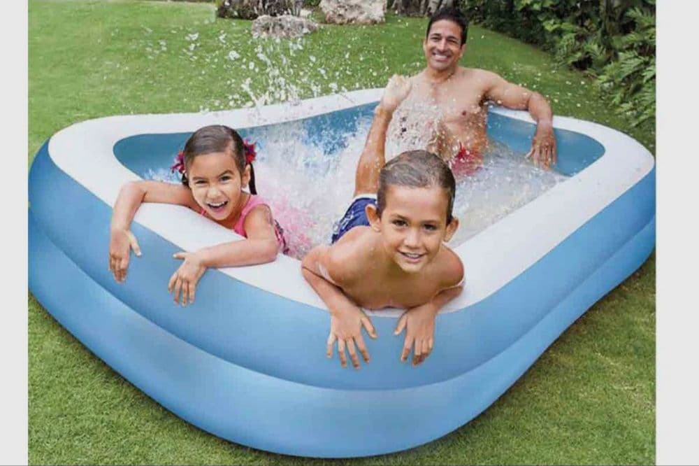 INTEX детский надувной бассейн 203×152 basseyn bolalar baseyni — 3